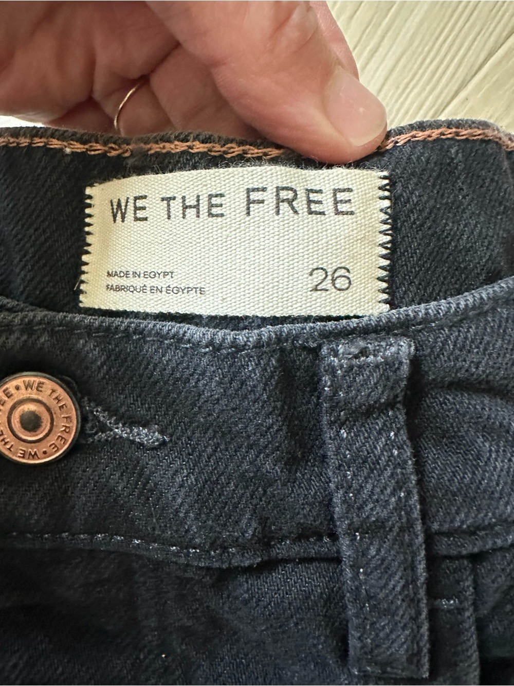 NWT We The Free Good Luck Mid-Rise Barrel Jeans - Picture 7 of 16